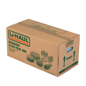 Dish Saver Packing Kit With Moving Box
