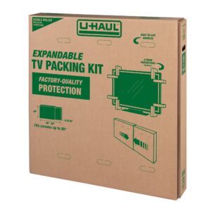 Heavy-Duty Expandable TV Moving Box - Extra-Large